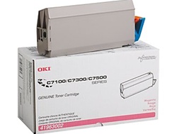 Okidata 41963002 Genuine Magenta Toner Cartridge Type C4