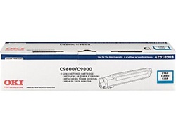 Okidata 42918903 Genuine Cyan Toner Cartridge