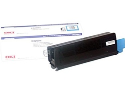 Okidata 43034803 Genuine Cyan Toner Cartridge