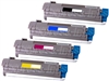 Okidata 43324417-20 Compatible C8 Toner Combo