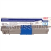 Okidata 44469703 Genuine Cyan Toner Cartridge