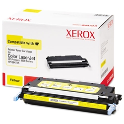 Xerox 6R1340, HP Q6472A Yellow Toner Cartridge