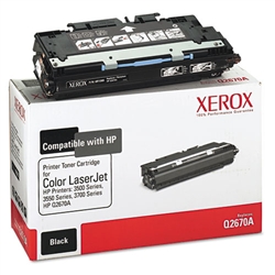 Xerox 6R1289 Replacement HP Q2670A Black Toner