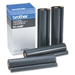 Brother PC-94Rf 4-Pack Genuine Thermal Fax Ribbon Refill Rolls PC94RF