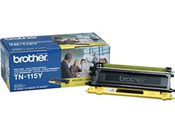 Brother TN115Y Genuine Yellow Toner Cartridge