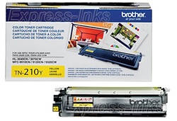 Brother TN210Y Genuine Yellow Toner Cartridge TN-210Y