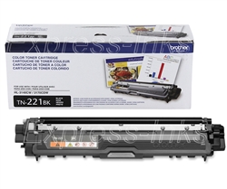 Brother TN221BK Genuine Black Toner Cartridge TN-221BK