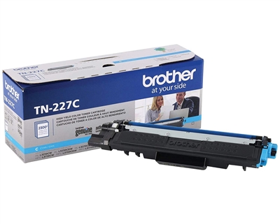 Brother TN227C Genuine Cyan Toner Cartridge