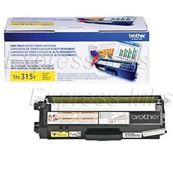 Brother TN315Y Genuine Yellow Toner Cartridge TN-315Y