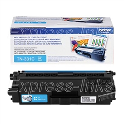 Brother TN331C Genuine OEM Cyan Toner Cartridge