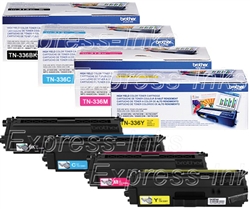 Brother TN336 Genuine OEM Toner Cartridge Combo