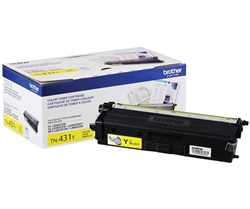 Brother TN431Y Genuine Yellow Toner Cartridge