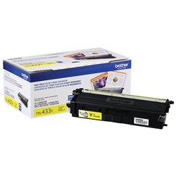 Brother TN433Y Genuine Yellow Toner Cartridge