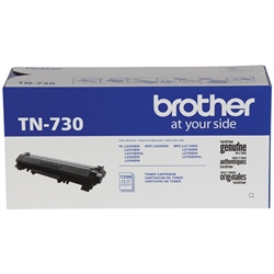 Brother TN730 Genuine Black Toner Cartridge TN-730