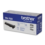 Brother TN760 Genuine Black Toner Cartridge TN-760