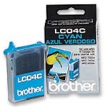 Brother LC04C Genuine Cyan Inkjet Ink Cartridge LC04-C