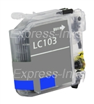 Brother LC103C Compatible Cyan Ink Cartridge