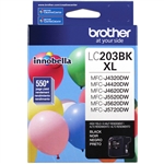 Brother LC203BK Genuine Black Inkjet Ink Cartridge