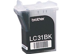 Brother LC31BK Genuine Black Inkjet Ink Cartridge LC31-BK
