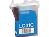 Brother LC31C Cyan Inkjet Ink Cartridge LC31-C