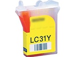 Brother LC31Y Yellow Inkjet Ink Cartridge LC31-Y