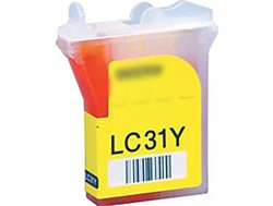 Brother LC31Y Yellow Inkjet Ink Cartridge LC31-Y