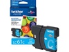 Brother LC61C Genuine Cyan Inkjet Ink Cartridge