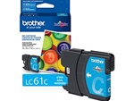 Brother LC61C Genuine Cyan Inkjet Ink Cartridge