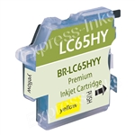 Brother LC65HYC High Yield Yellow Inkjet Cartridge