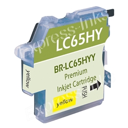 Brother LC65HYC High Yield Yellow Inkjet Cartridge