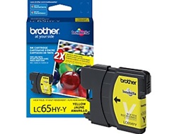 Brother LC65HYY Genuine Yellow Inkjet Ink Cartridge