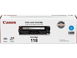 Canon 2661B001AA Genuine Cyan Toner Cartridge CRG-118C