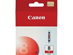 Canon CLI-8R Genuine Red Inkjet Ink Cartridge CLI-8