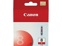 Canon CLI-8R Genuine Red Inkjet Ink Cartridge CLI-8