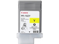 Canon PFI-102Y Genuine Yellow Ink 0898B001AA
