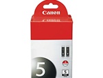 Canon PGI-5BK 2-Pack Black Inkjet Ink Cartridges