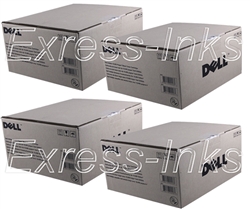 Dell 3110CN Genuine Toner Cartridge Combo