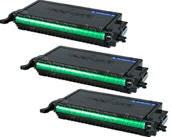 Dell 2145CN 3-Pack Black Toner Cartridge Combo 3HB2145