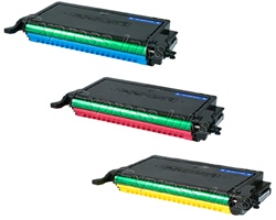 Dell 2145CN 3-Pack CMY Toner Cartridge Combo HYC2145