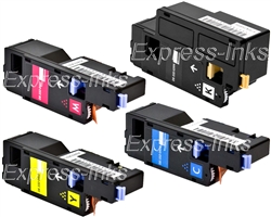 Dell C1660W 4Pk Compatible Toner Cartridge Combo