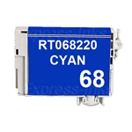 Epson T068220 (#68) Compatible Cyan Ink Cartridge