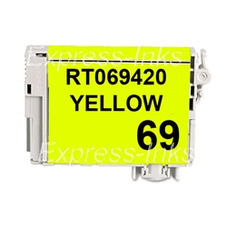 Epson T069420 Compatible Yellow Ink Cartridge #69