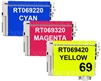 Epson T069520 3-Pack Compatible Ink Combo #69