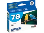 Epson #78 Cyan Genuine Inkjet Ink Cartridge T078220