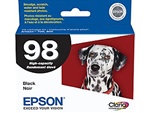 Epson T098120 (#98) Genuine Black Inkjet Ink Cartridge