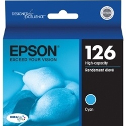 Epson T126220 Genuine Cyan Ink Cartridge #126