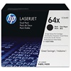 HP CC364XD Genuine 2-Pack Toner Combo 64X