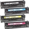 HP Color Laserjet CP2025 4-Pack Toner Cartridge Combo