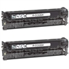 HP CC530AD Black Toner Cartridge 2-Pack