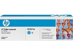 HP CC531A Genuine Cyan Toner Cartridge